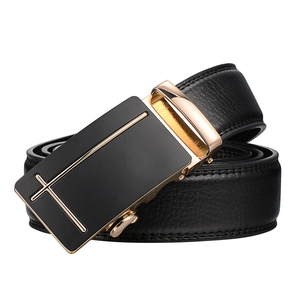 

Free shipping Belt Men Top Quality Genuine Luxury Leather Belts for Men,Strap Male Metal Automatic Buckle