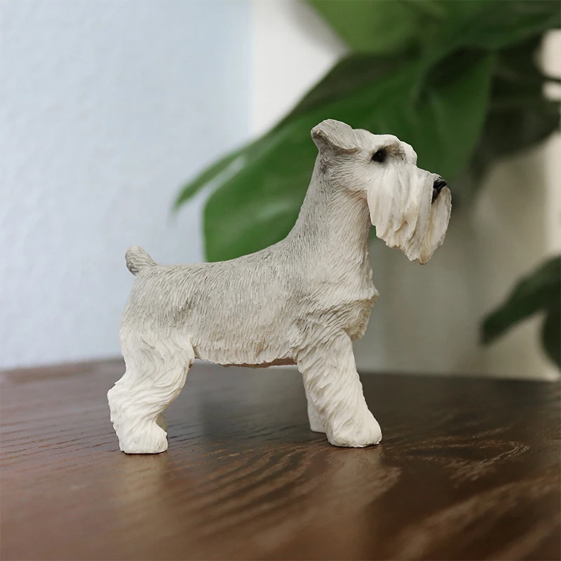 Miniature Schnauzer Imitation Dog Model Car Handicraft Furnishing Household Home Decorations Murals Crafts Ornaments Accessories Miniature Schnauzer Imitation Dog Model Car Handicraft Furnishing Household Home Decorations Murals Crafts Ornaments Accessories
