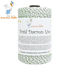 Леска для бумажного змея строка 1000ft 300lb Плетеный лавсан линии для рыбалки дельта воздушных змеев строка наружный шнур