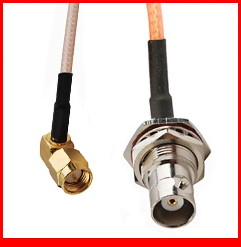

10 pcs 15CM Extension cable BNC Jack to SMA Plug RA RG316 for PC Card