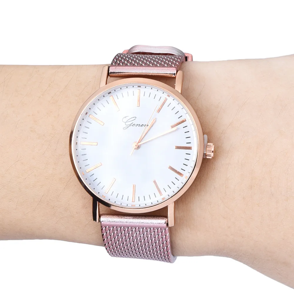 GENEVA, Женские Классические кварцевые наручные часы с силикагелем, часы-браслет, женские часы, нарядные часы, вечерние, украшения, подарки для женщин