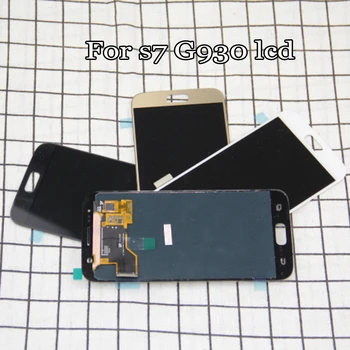 

Super AMOLED For Samsung Galaxy S7 G930 G930F G930A G930V G930T LCD display touch screen Digitizer assembly+sticker