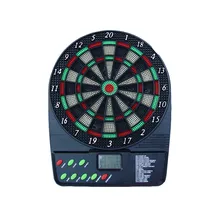Electronic Dartboard Battery Powered Dartboards Soft Tip Dart Board with HD LCD Display and 3 Plastic Tip Darts