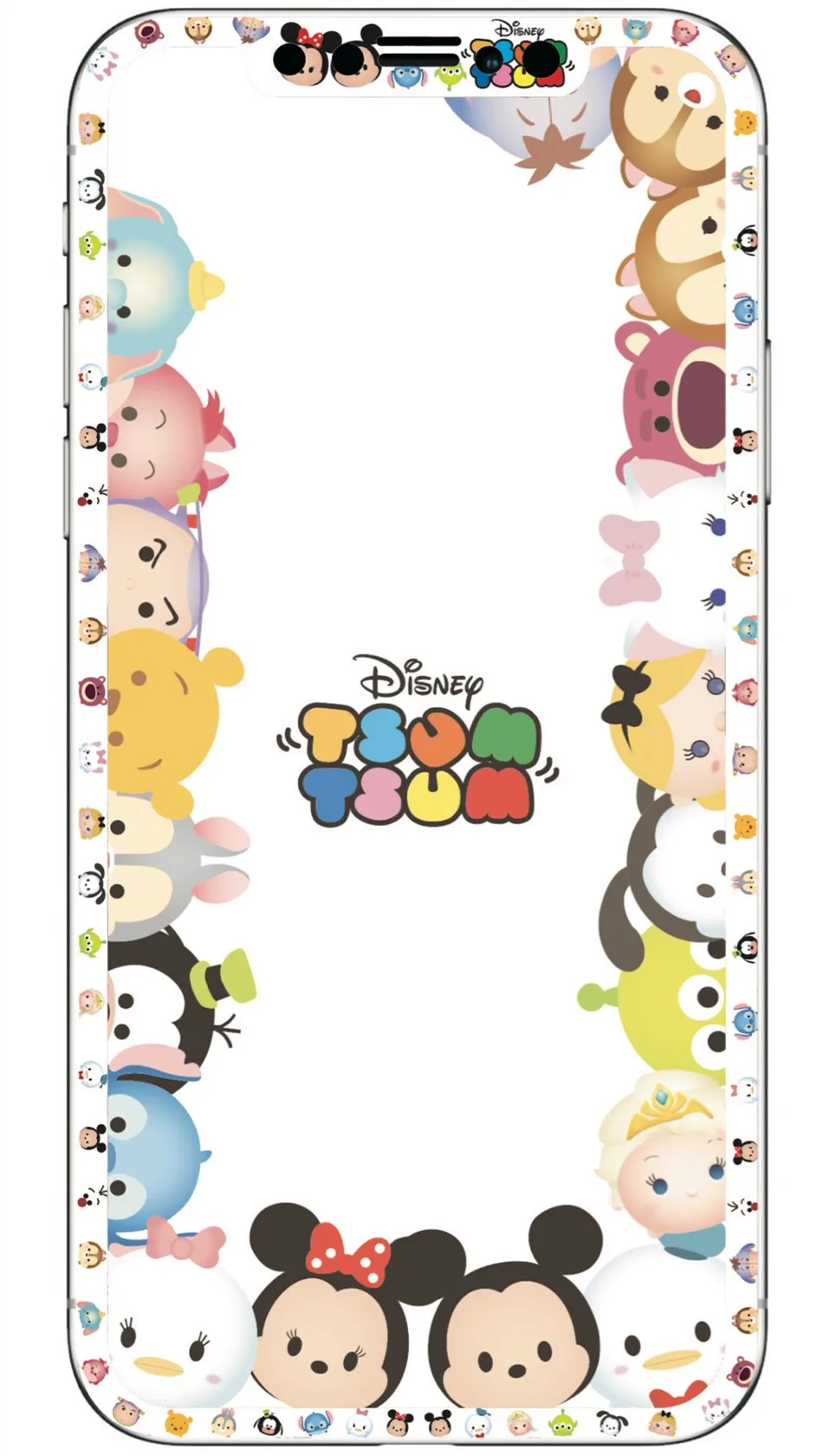 

Cartoon Pattern Tempered Glass for iPhone XR X XS Max Screen Protector protective film