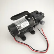 10L/min 120W electric high pressure self priming small dc Water Pump Diaphragm pump 12v 24v plastic dc pump 12v sewerage pump small waste water pump 45 l min