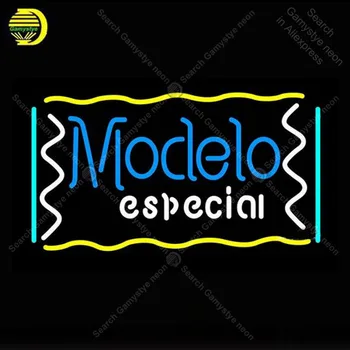 

Modelo Especial Neon Sign Glass Tube Handmade neon light Sign Decorate Hotel Beer Bar Pub club Iconic Neon Light Lamp Advertise