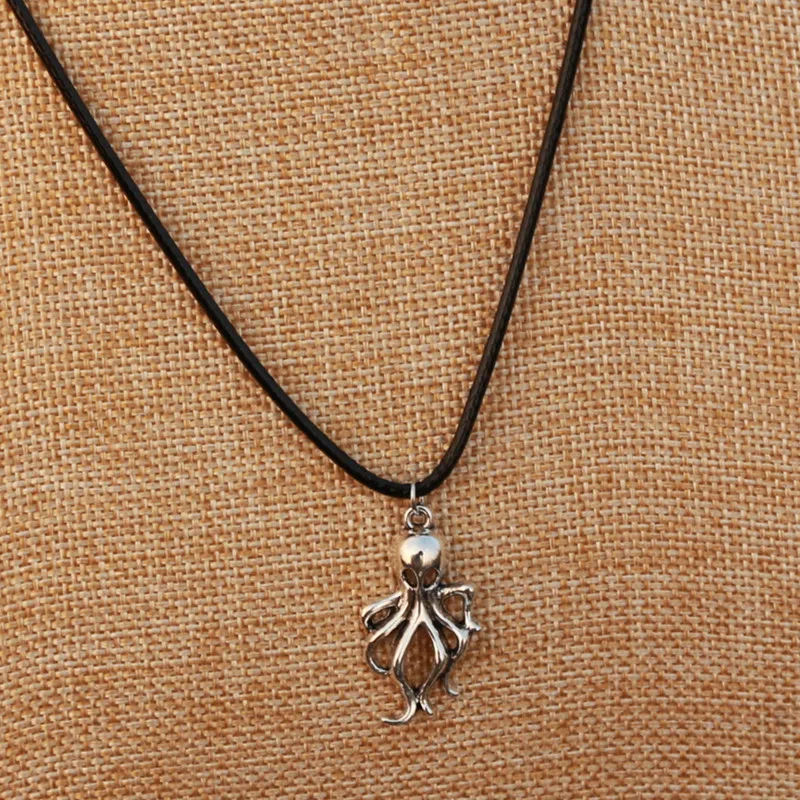 N794 ожерелья с подвесками в виде животных Bijoux Collares для женщин и мужчин панк