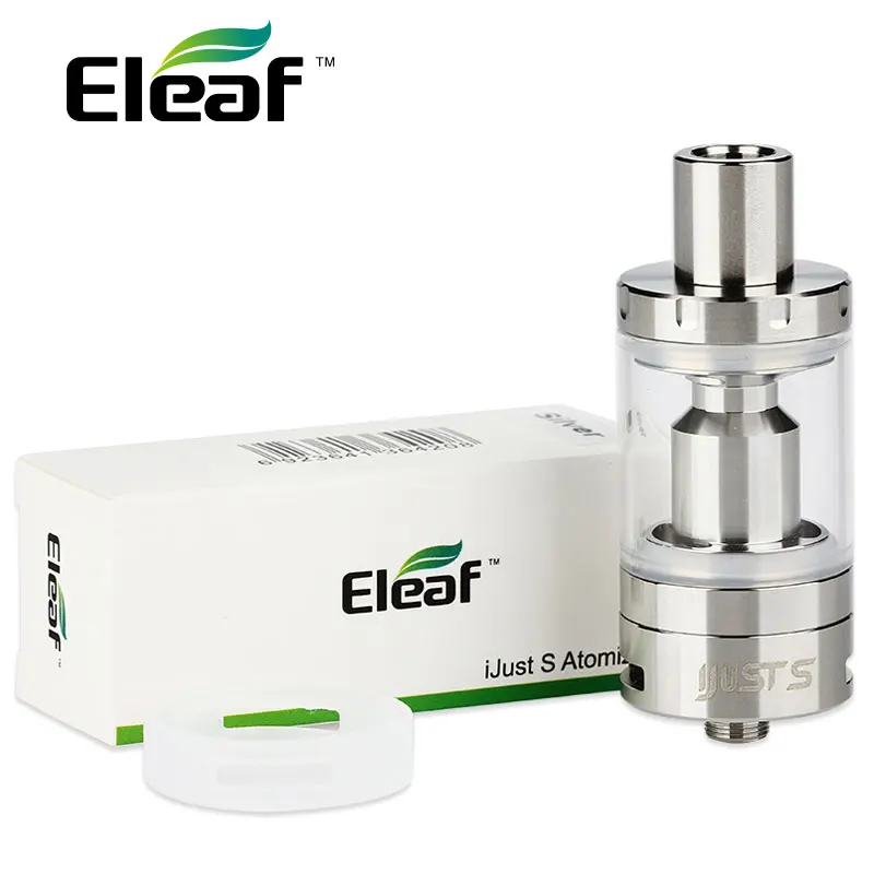 Eleaf iJust S Бак 4 мл емкость распылитель с новым 0.3ohm EC катушки головы Топ E-juice заполнения электронной сигареты VS Melo 3/мини пара