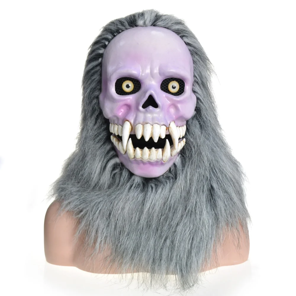 

HuiTai Horrible Halloween Demen moving mouth mask, for fun and parties