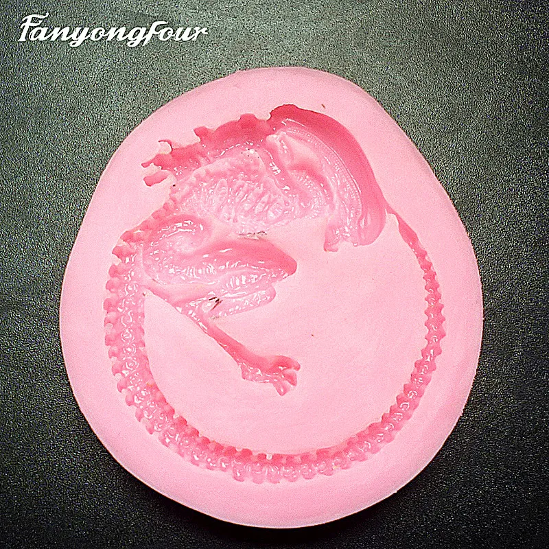 

3D Monster Silicone Mold Cake Mold Chocolate Gypsum Candle Soap Candy Mold Kitchen Bake Free Shipping