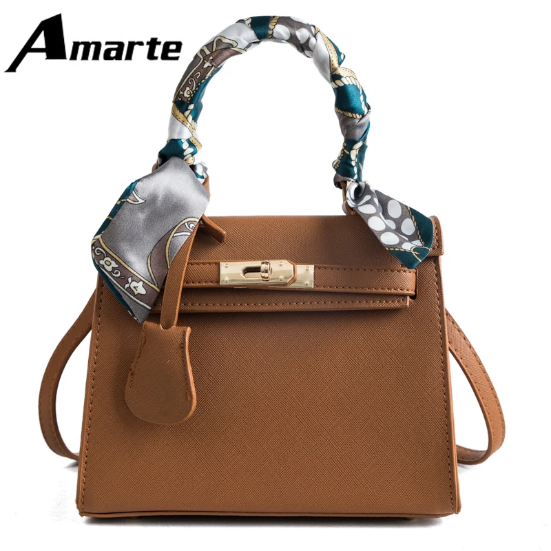 

Popular Luxury Brand Designer Women Handbag Scarf High Quality Multicolor Hasp Female Shoulder Bag