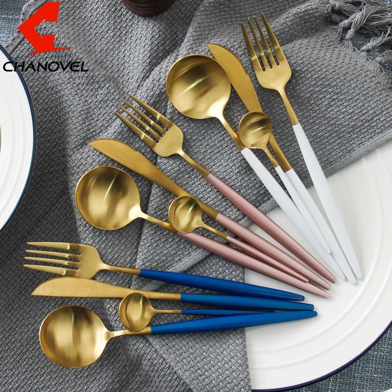 CHANOVEL горячая распродажа 4 шт./компл. Набор красочной столовой посуды из