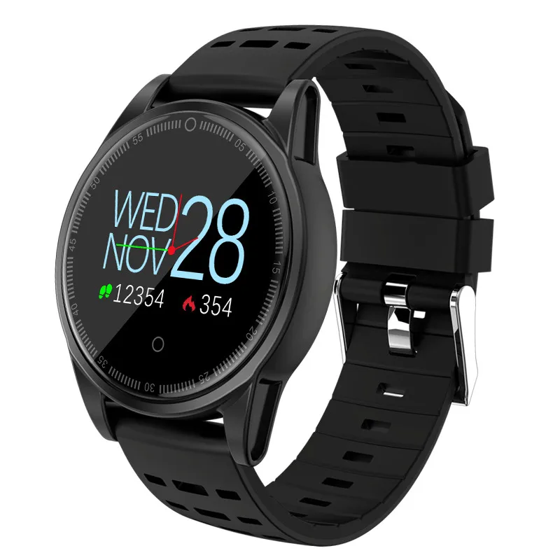 

Bluetooth Fitness Smart Watch Women Mens Heart rate Waterproof IP67 Fashion Sports Smart Watches Pedometer Clock For IOS Android