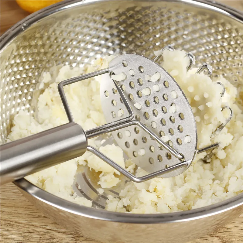 Новая Толкушка шелковистая гладкая Mash минут кухонные инструменты пищевой нержавеющей стали