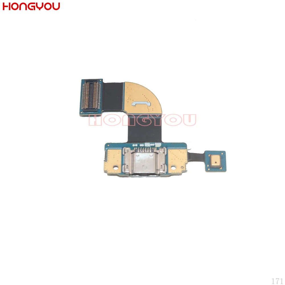 USB коннектор для док станции с гибким кабелем разъем зарядки штекер Samsung Galaxy Tab Pro 8