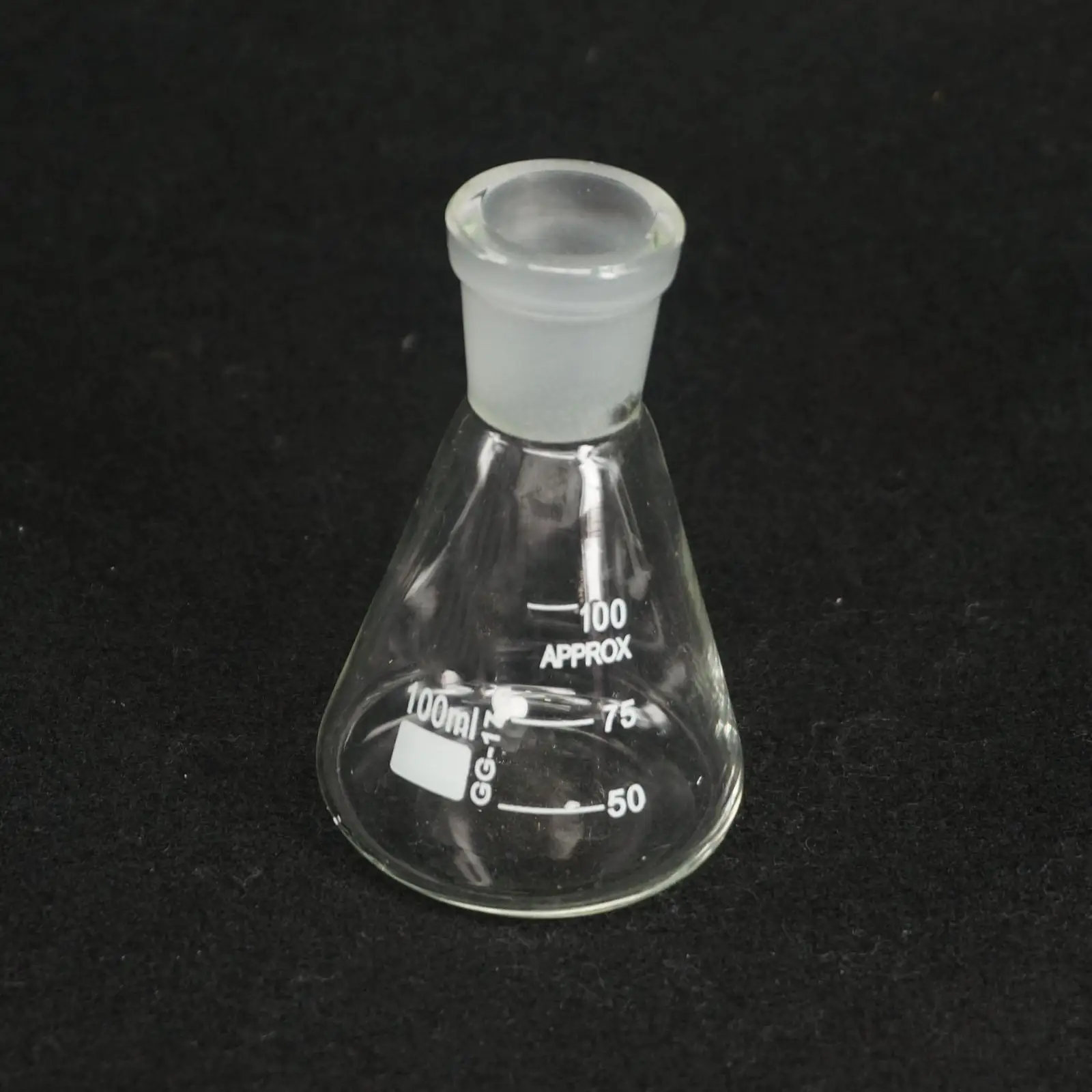 Matraz cónico de laboratorio, frasco con junta de 100ml, certificado ...