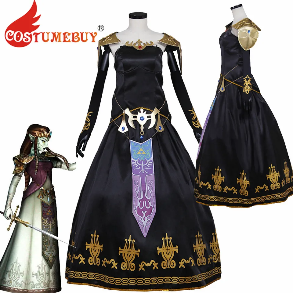 Costumebuy Game Legend Of Zelda Dark Princess Zelda Cosplay Costume Adult Princess Halloween Fancy Carnival Suit Dress L920 Game Costumes Aliexpress us 78 29 10 off costumebuy game legend of zelda dark princess zelda cosplay costume adult princess halloween fancy carnival suit dress l920 game