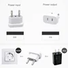 1PC US To EU Plug USA To Europe Travel Wall AC Power Plug Safety Door Design Charger Outlet Adapter Converter 2 Round Pin Socket ► Photo 3/6