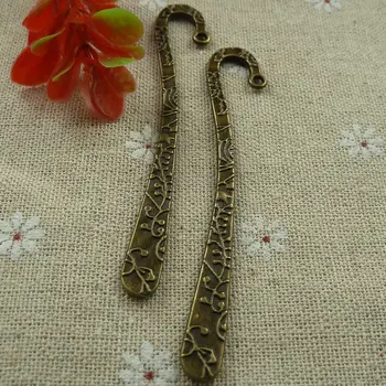 

54 pieces bronze plated nice bookmarks 81x15mm #1807
