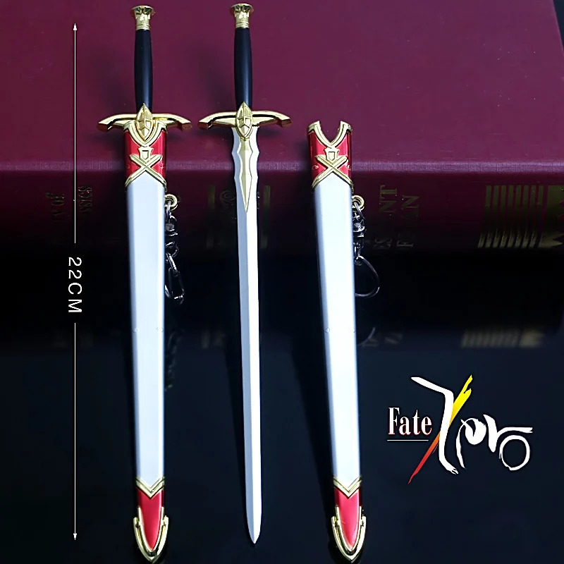 Мультфильм HSIC аниме Fate Joan of Arc держатель для меча почерневшая 22 см Подвеска в виде