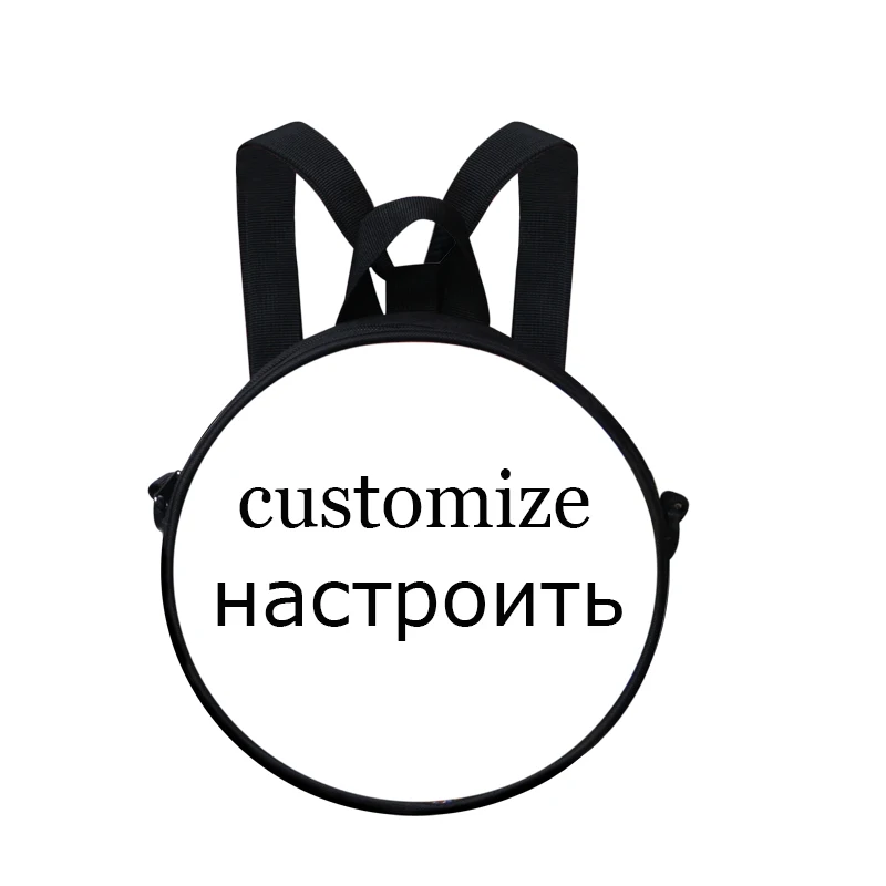 Женские сумки Кроссбоди ELVISWORDS черные маленькие сумочки с рисунком кошки из
