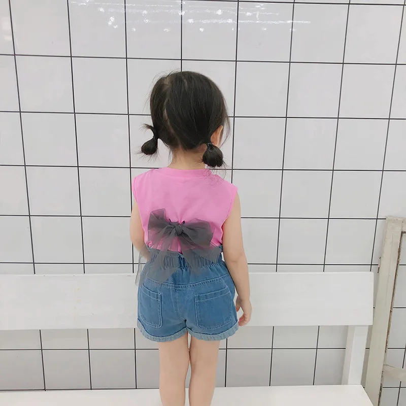 Curtas para o Bebê Verão Nova Chegada Estilo Coreano Algodão Cor Pura Cintura Alta All-match Moda Quente Calças Doce Bonito Meninas 2020 13 cor pura cintura alta all-match moda quente