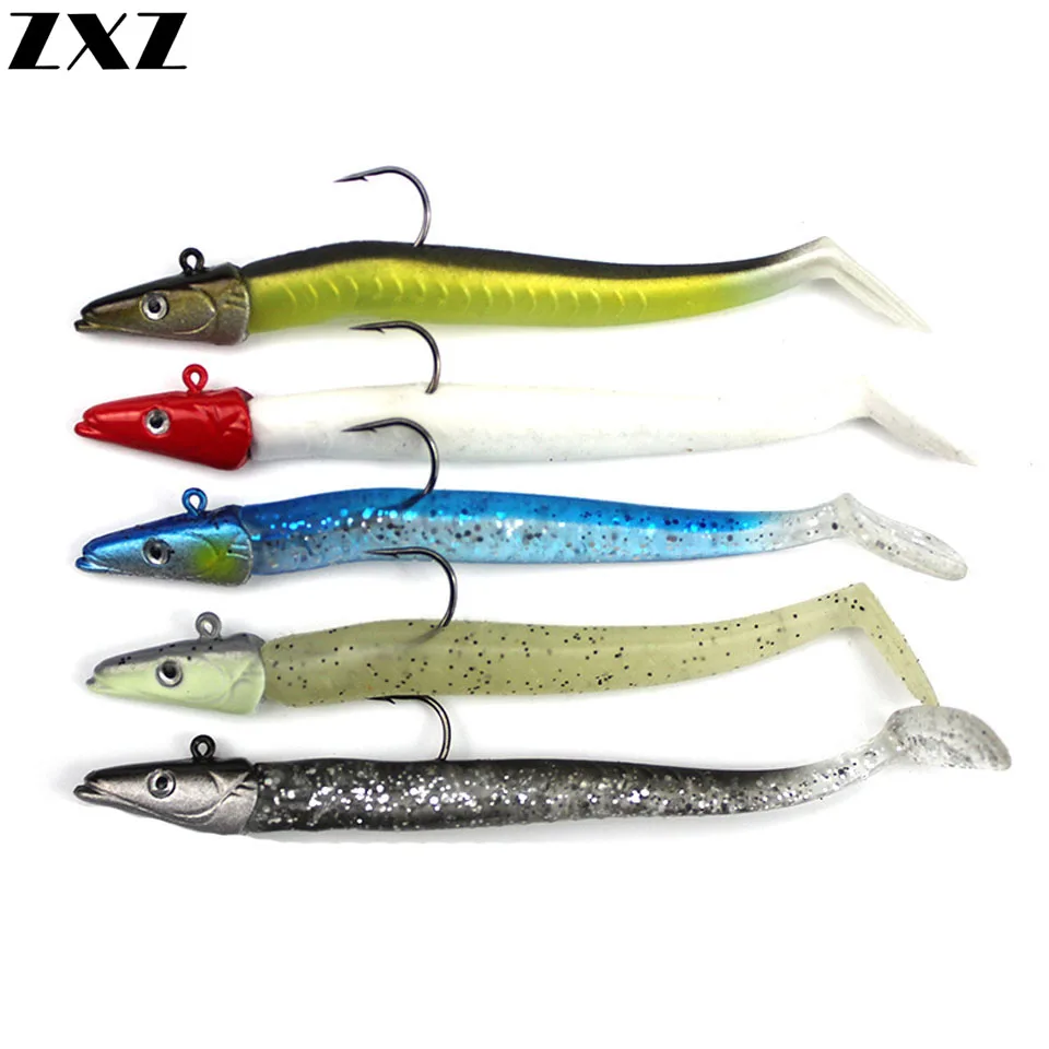 5pcs 11cm 10g Lead Jig Head Single Hook Soft Fishing Lure Wobber Bait Sinking Jigging Pike Sea Fishing Lures Set Swimbait Pesca|Fishing Lures| - AliExpress