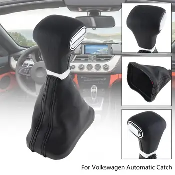 

Black Car Automatic Transmission Gear Shift Shifter Lever Knob With Dust Cover for Volkswagen/Bora/Golf/Tiguan/VW Automatic