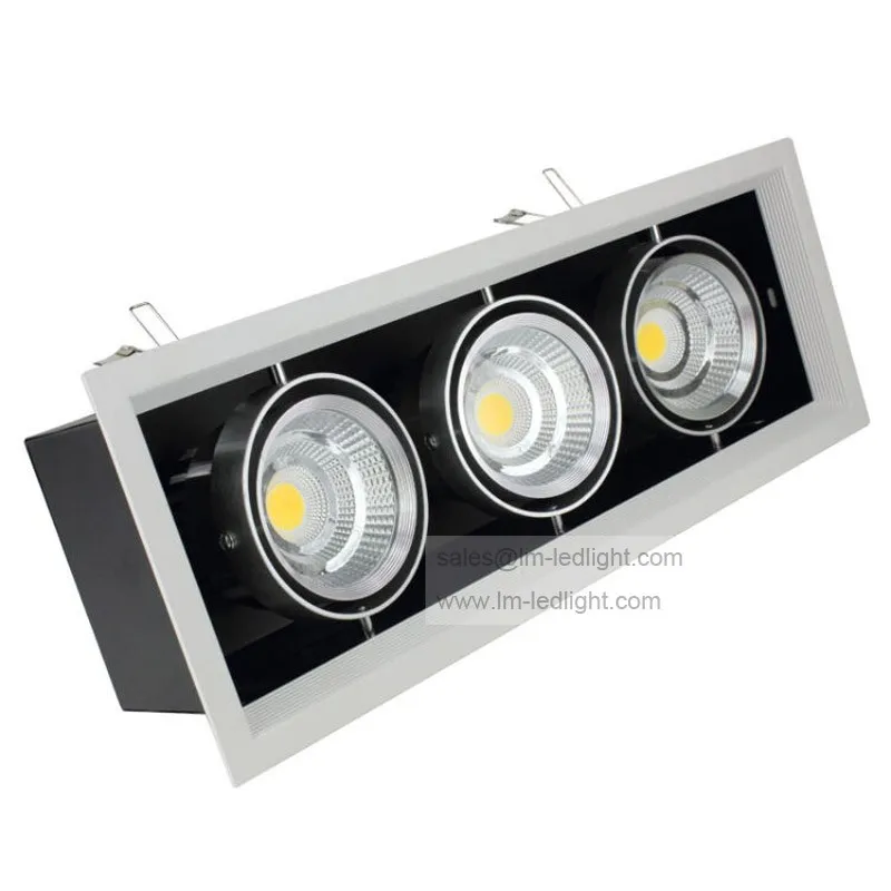 

Free Shipping Supply 45W LED Grille Lamp LED Grid Light LED Bean Container Light 85-265V