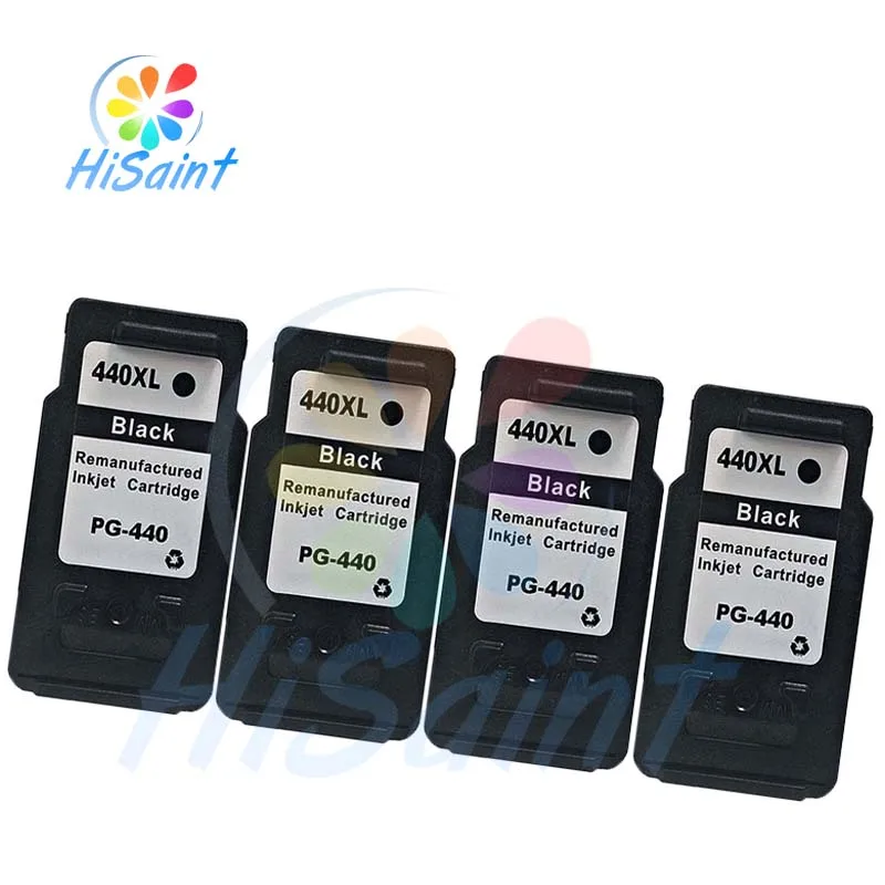 

Hot 4pcs BLACK For CANON PG 440XL Ink cartridge PG440 pg440 for PIXMA MG3540/MG3140/MG2140/MG4140/MG4240/MG2240/MG3240 PG 440