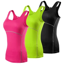 Сексуальная облегающая спортивная рубашка для фитнеса, йоги, сухой крой, без рукавов, спортивная одежда, блузы, жилет для бега, тренировочный укороченный топ, женская футболка