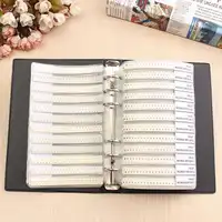 1 шт. 0805 книга образца 170 значения x50Pcs 8500 шт. 0805 1% SMD SMT Чип резисторы Ассортимент Kit 13,5 см x 3 см x 19 см