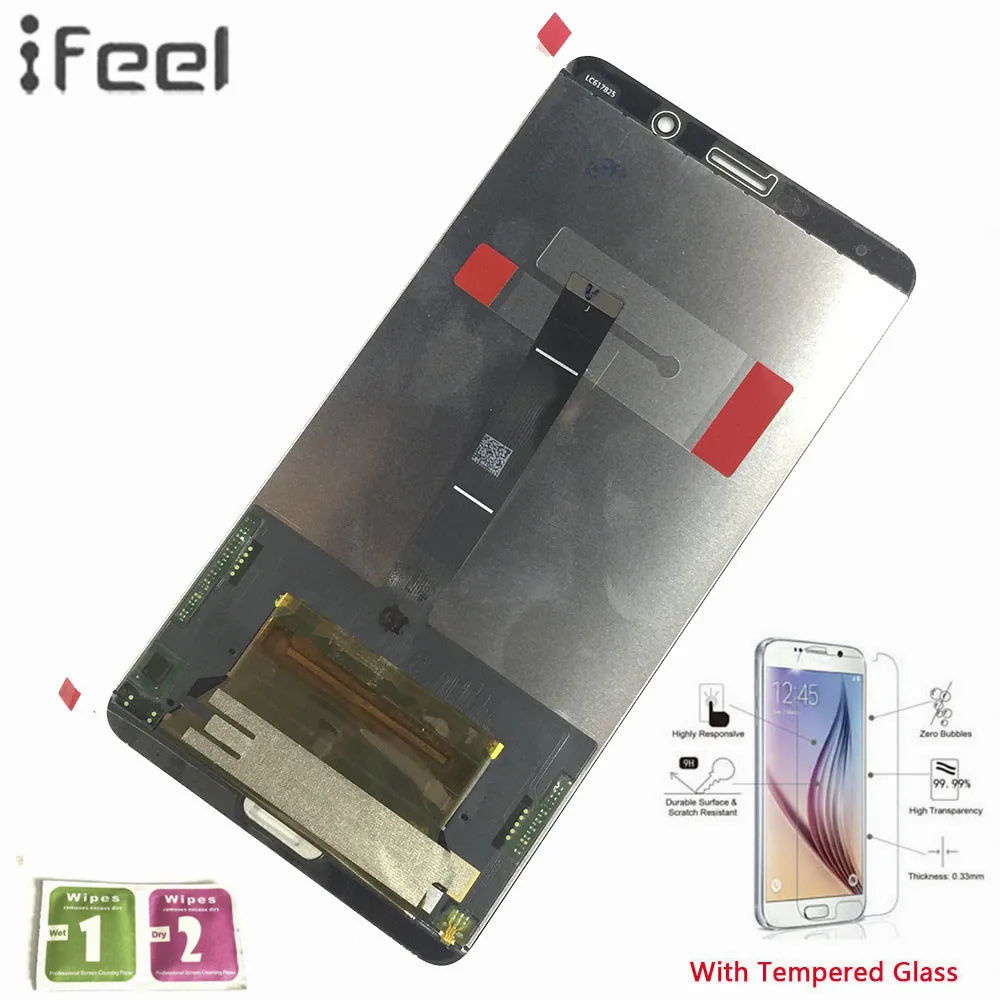 IFEEL 100% Тесты ЖК-дисплей Дисплей Сенсорный экран Digitizer для Huawei mate 10 Коврики MT10 ALP-L09