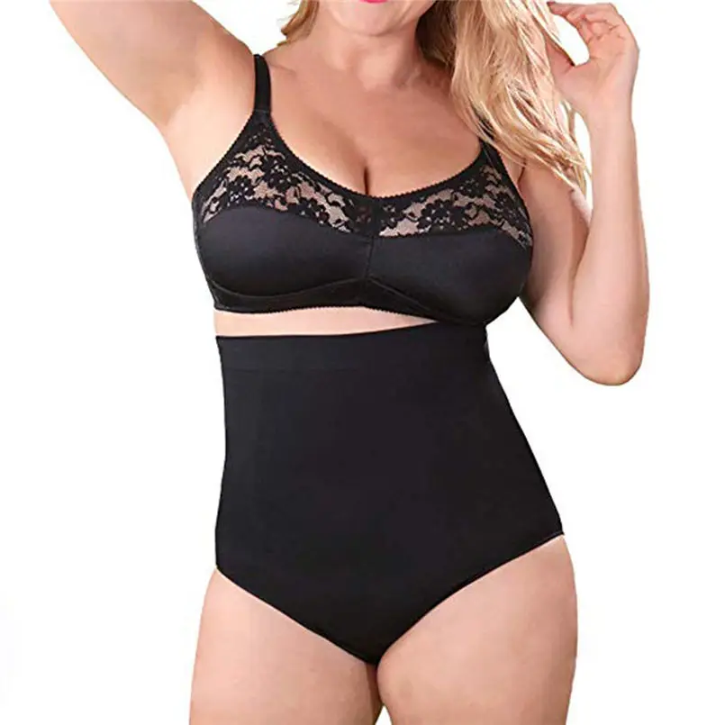 New Women Summer Autumn Fashion Control Panties Shape-wear Ultra-Thin High-Waist Body Hip Lift Up Casual Daily Bodysuit  #4R07 (6)