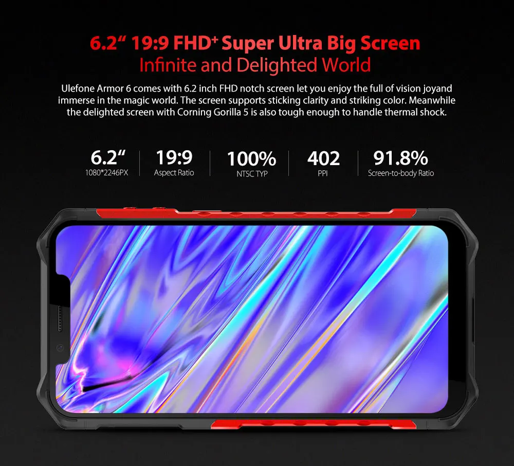 ULEFONE ARMOR 6 Smartphone - European Union Version