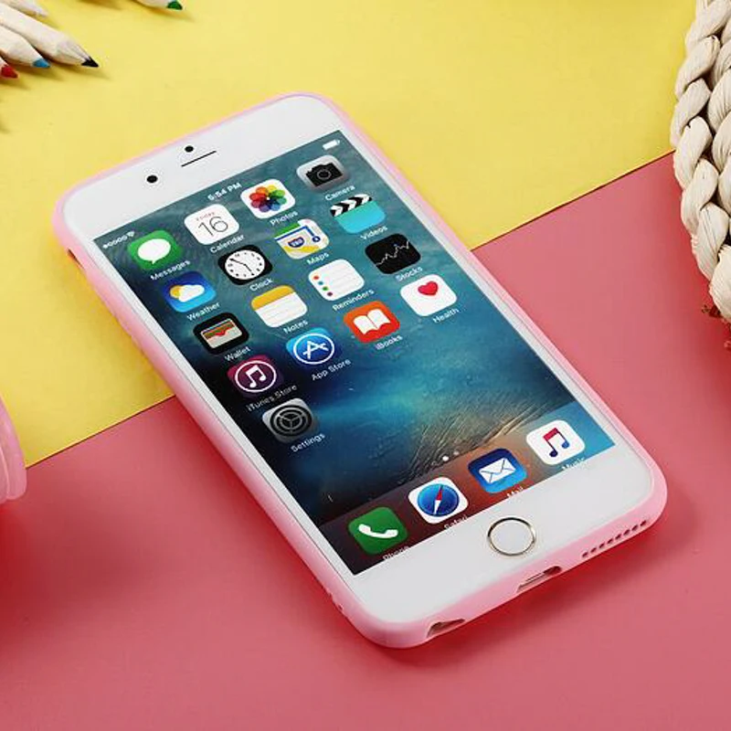 Чехол конфетного цвета для iPhone 7 8 X 6S 6 Plus 12 Mini Pro Max 11 Мягкий матовый силиконовый