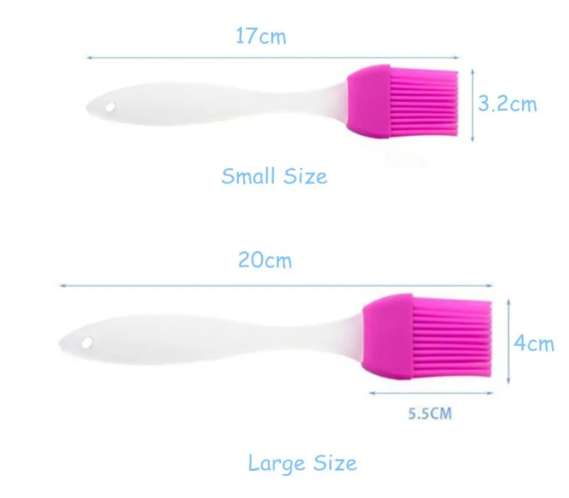 2 шт./партия, Силиконовые кисти для красок для торта, хлеб Сливочный крем с разрезом, кисточка для масла готовка, принадлежности для барбекю, кисточки для смазывания