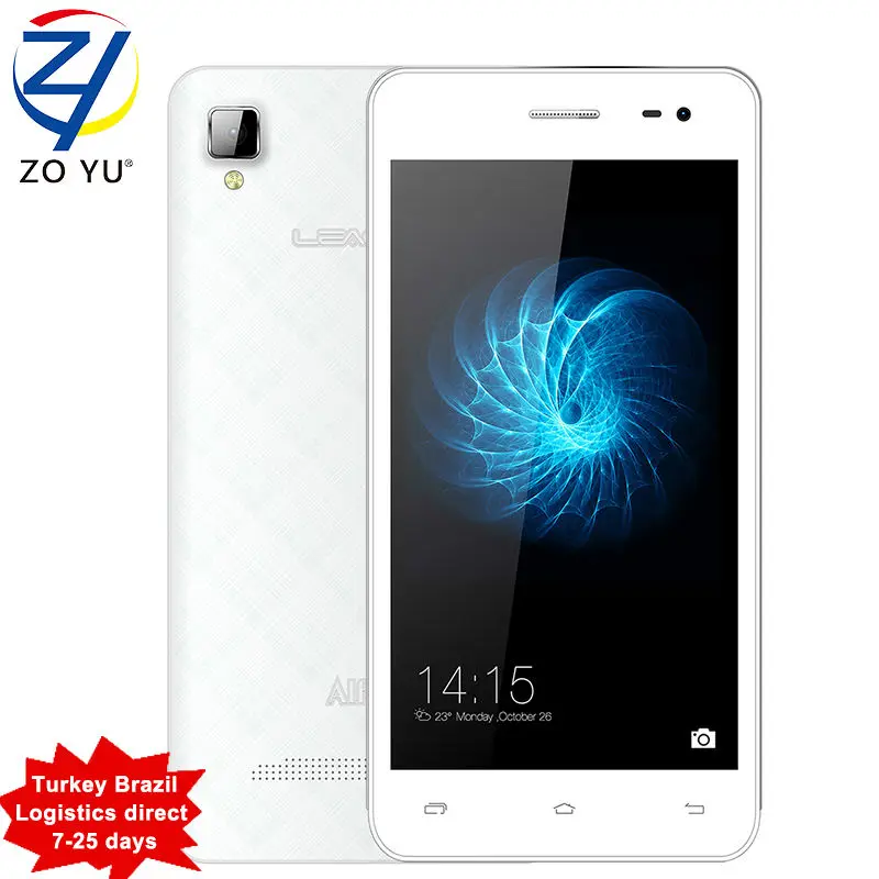 В наличии leagoo Alfa 6 Смартфон Android 4.4 MTK6582 4 ядра 4.5 дюймов 1.3 ГГц 1 ГБ Оперативная