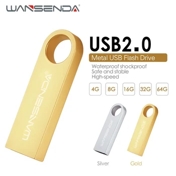 

Best Selling Wansenda mini USB Flash Drive USB2.0 Pen Drive 4GB 8GB 16GB 32GB 64GB Pendrive Memory stick with free package