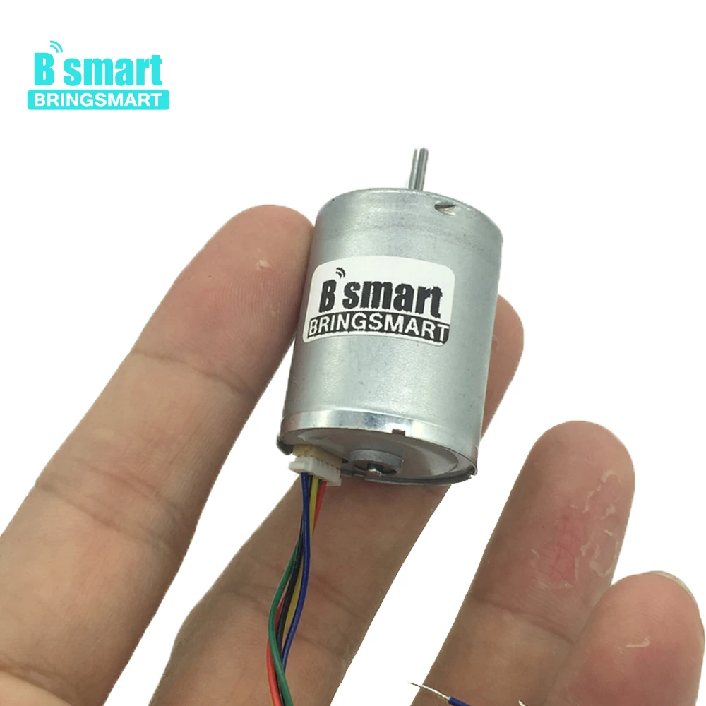 Bringsmart R2430 бесщеточный электродвигатель постоянного тока 12V Высокая Скорость 6000 об/мин с тормозом Высокое качество микро двигатель электрический двигатель мини Запчасти