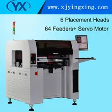 

Christmas Rush YX Pick and Place Machine Screw Guide SMT660-Vision System 6 Heads+Servo Motor 0201/BGA,Led,SMD-T