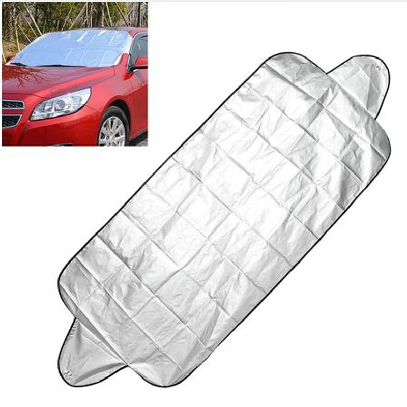 

Anti Snow Shield Car Covers Windshield Shade Windscreen Cover Dust Protector Auto Front Window Screen Cover Car-styling 150*70cm