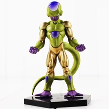 13cm Anime Dragon Ball Z Frieza Figure Toy Golden Freeza DBZ Model Doll With Base