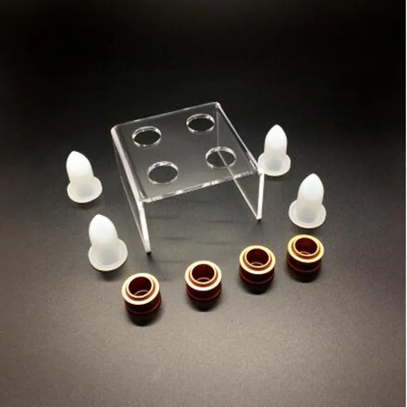 

9pcs/set Lipstick DIY Mold Makeup Handmade Lip Balm Mould Crafts Tools Kit Silicone