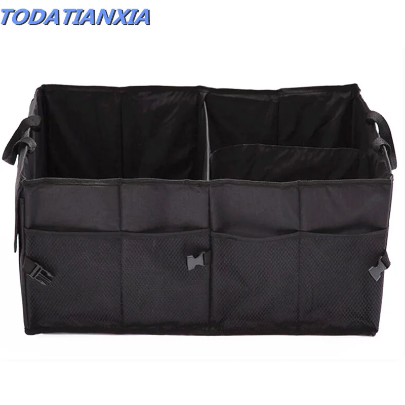 

Car Auto Back Rear Trunk Seat Big Storage Bag Pocket Organizer for Lexus IS250 RX300 RX350 RX NX For Cadillac SRX Volkswagen VW
