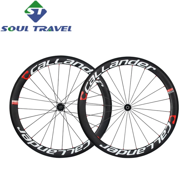 Best price at $598 Cheap Gub Carbon Fiber 700c Road Bicycle Wheel Set Wheelset Foss 11 Speed 4 Bearing Hub 20 Holes Straight Pull 50mm Cutter New Hot