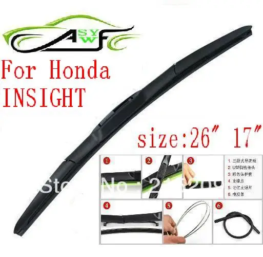 Free Shipping Auto Car Windshield Wiper Blade For Honda Insight Hook Type Wiper Arm Soft Rubber Windshield Wiper Blade 2pcs Pair Car Windshield Wiper Blade Windshield Wiper Bladeswiper Blade Aliexpress Free Shipping Auto Car Windshield Wiper Blade For Honda Insight Hook Type Wiper Arm Soft Rubber Windshield Wiper Blade 2pcs Pair Car Windshield Wiper Blade Windshield Wiper Bladeswiper Blade Aliexpress