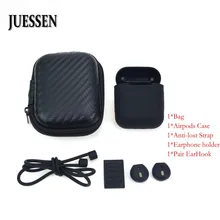 JUESSEN аксессуары наборы анти-потеря силиконовый держатель для AirPods портативный ремень сумка шнур силиконовые защитные наушники для AirPods