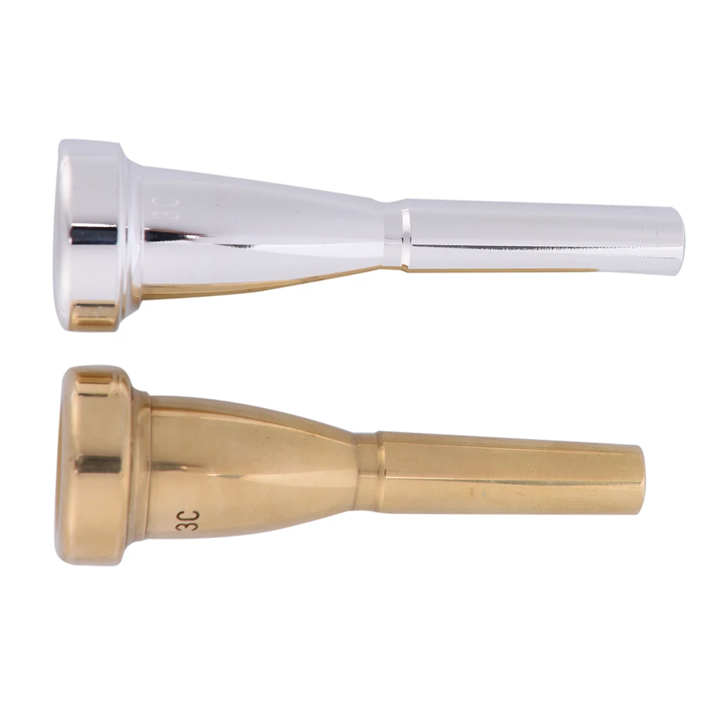 

1 set/pcs Professional Trumpet 3C Mouth Piece Mouthpiece for trumpet C trumpet