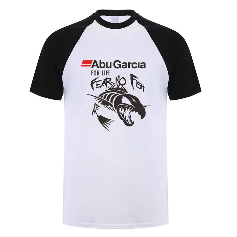 Abu Garcia Fear No Fish футболка мужская с коротким рукавом Хлопок Abu Garcia For Life футболка мужские футболки DS-052